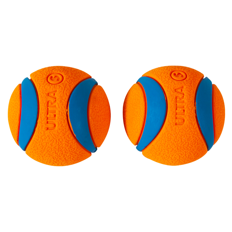 Chuckit Ultra Rubber Ball Tough Dog Toy 2 Ct Pets fast delivery by