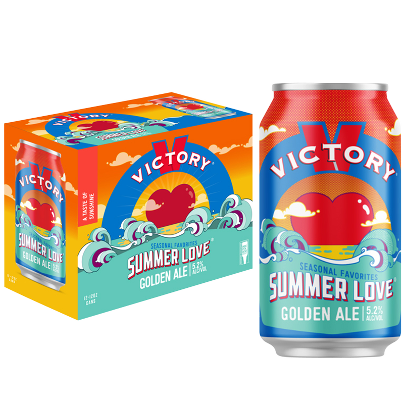 Victory Summer Love Ale 12pk 12oz Can 5.2% ABV