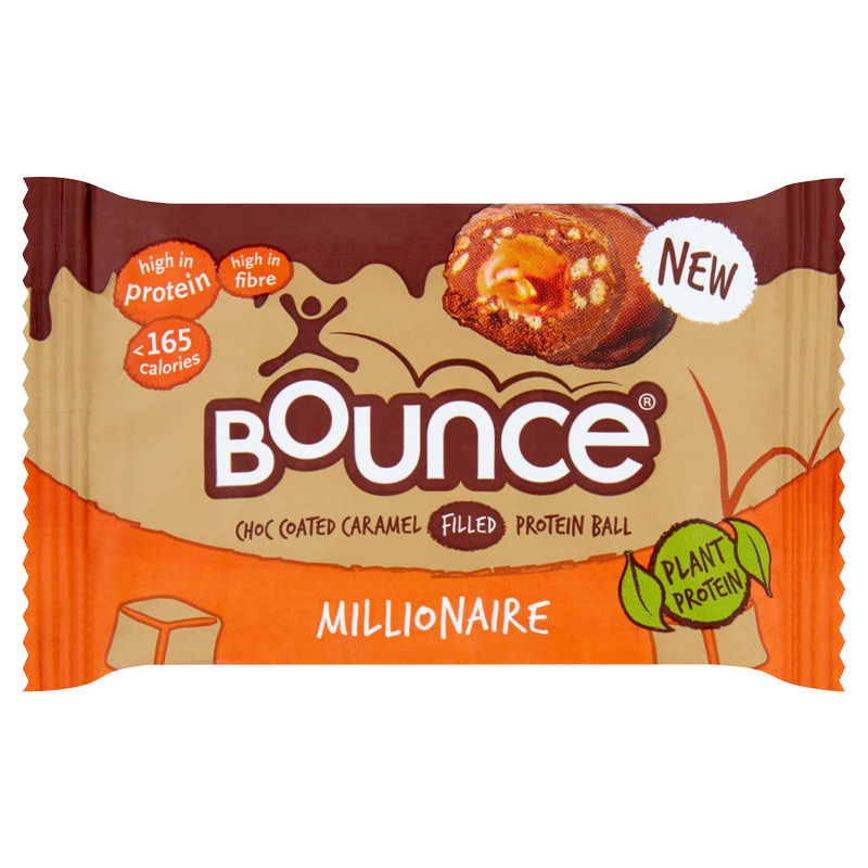 Bounce Caramel Millionaire Protein Ball, 40g