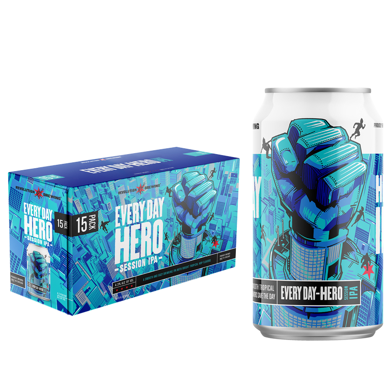 Revolution Every Day Hero 15pk 12oz Cans 4.3% ABV