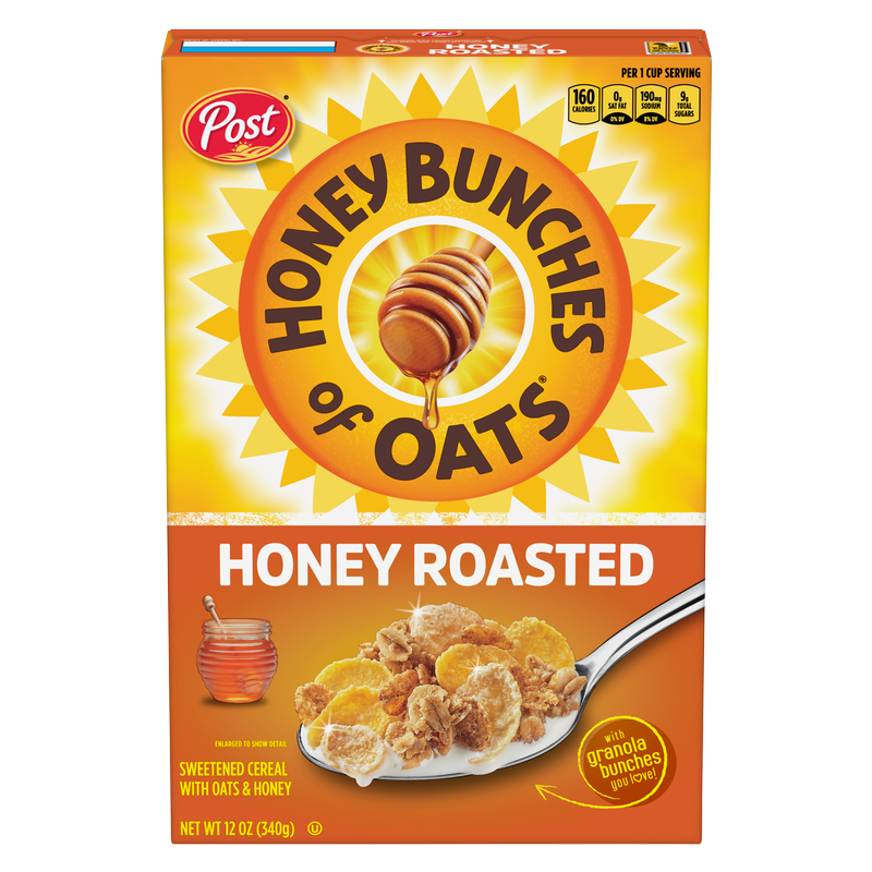 Post Honey Bunches of Oats Honey Roasted 12oz