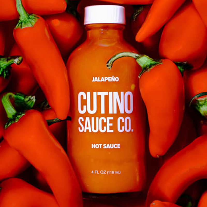 Cutino Sauce Co. Jalepeno Hot Sauce 4oz