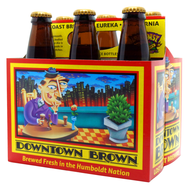 Lost Coast Brewing Downtown Brown Ale 6pk 12oz Btl