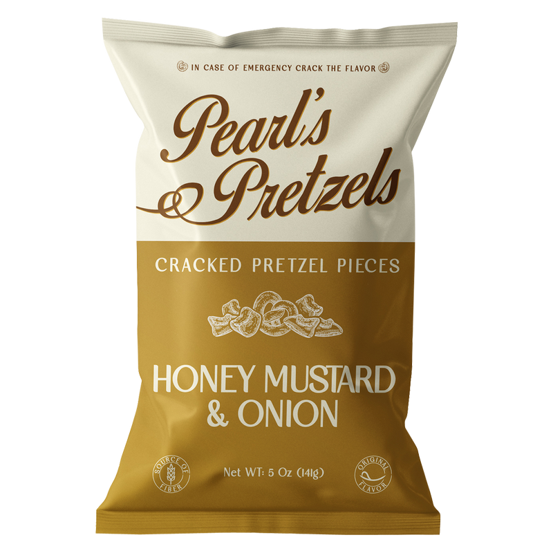 Pearl's Pretzels Honey Mustard & Onion Pretzel Pieces 5oz