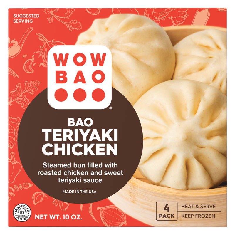 WowBao Teriyaki Chicken Bao 4ct