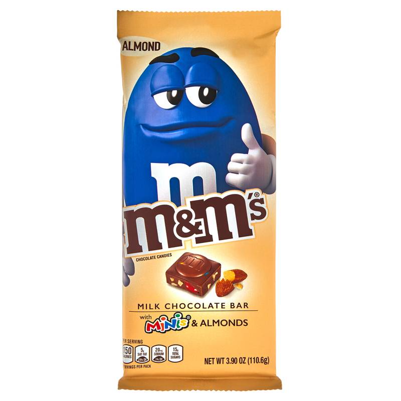 M&M's Almond Milk Chocolate Bar 3.9oz