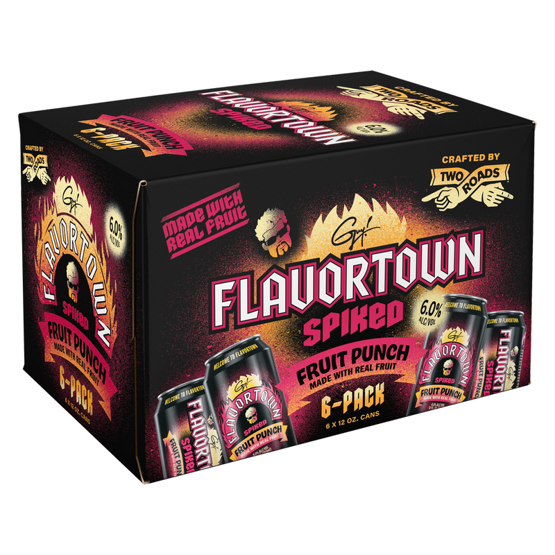 Flavortown Spiked Fruit Punch 6pk 12oz Can 6 ABV Alcohol fast