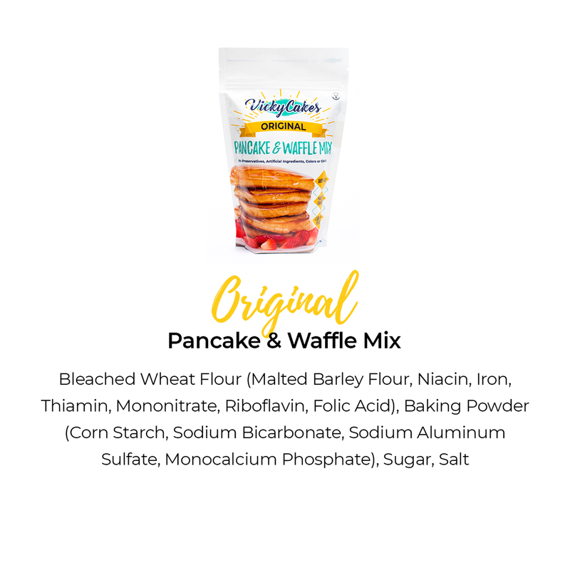 Vicky Cakes Vegan Original Pancake and Waffle Mix 8oz Grocery fast