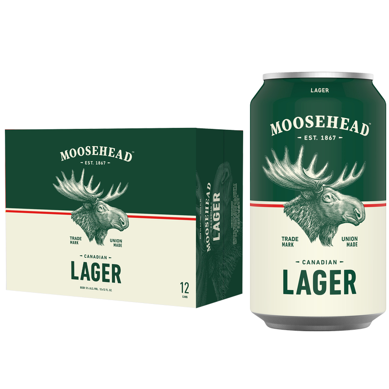 Moosehead Lager 12pk 12oz Can 5.0% ABV
