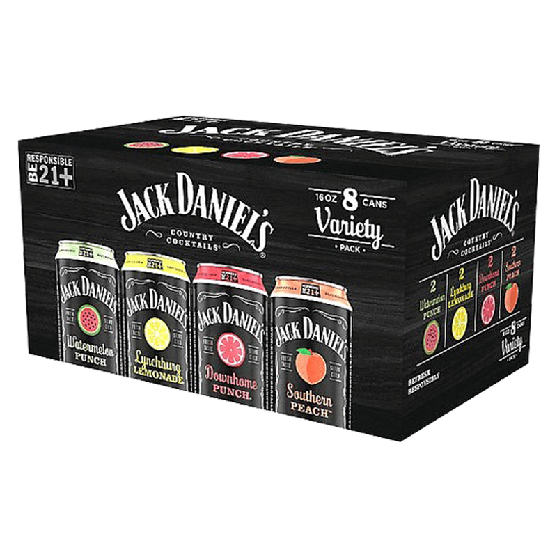Jack Daniel's Country Cocktails Variety Pack 8pk 16oz Cans