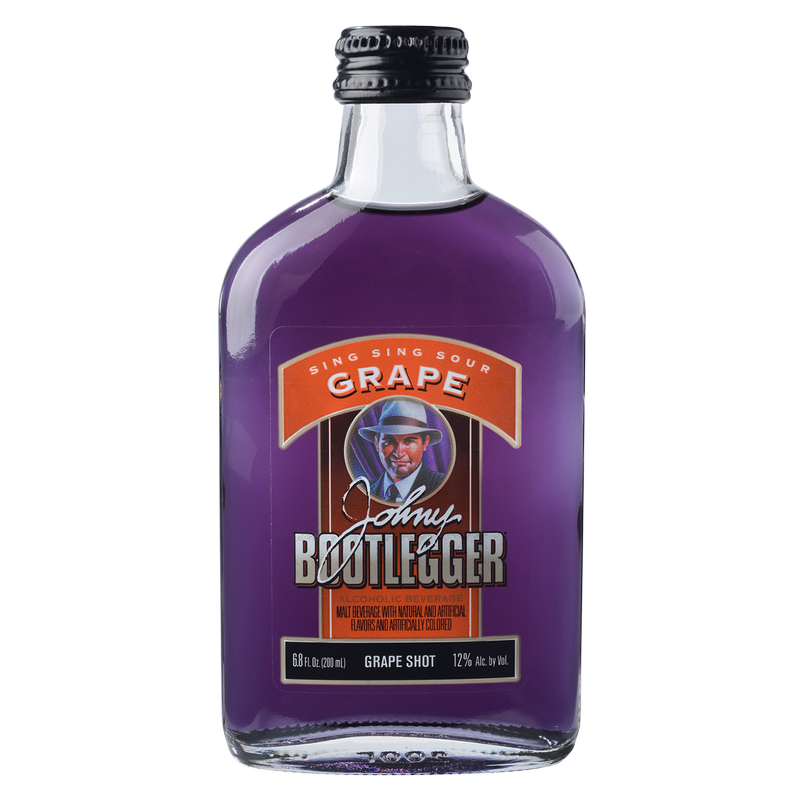 Johny Bootlegger Grape 6.8oz Btl 12% ABV