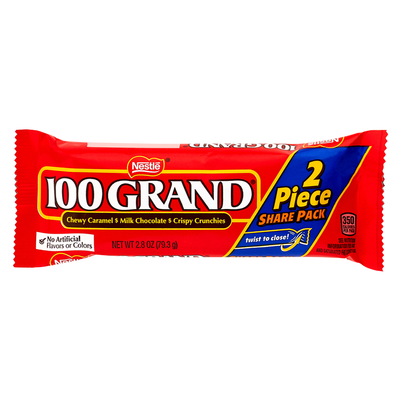 100 Grand Candy Bar King Size 2.8oz