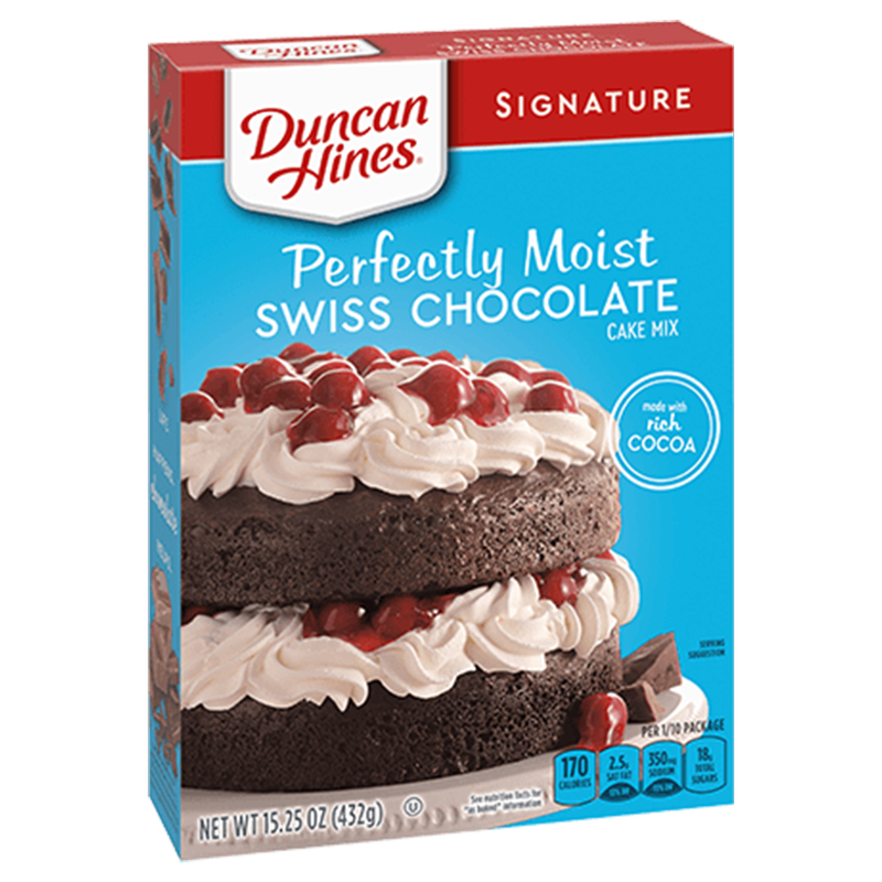 Duncan Hines Swiss Chocolate Cake Mix 15.25oz