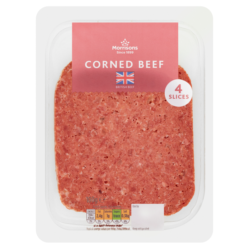 Morrisons Corned Beef, 100g