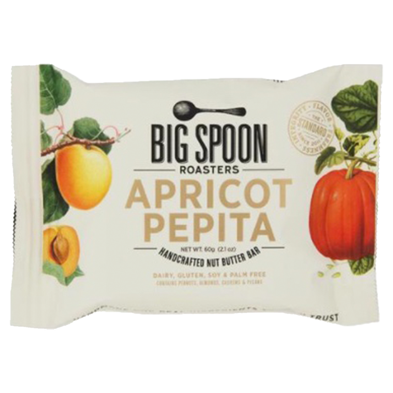 Big Spoon Roasters Apricot Pepita Nut Butter Bar 60g