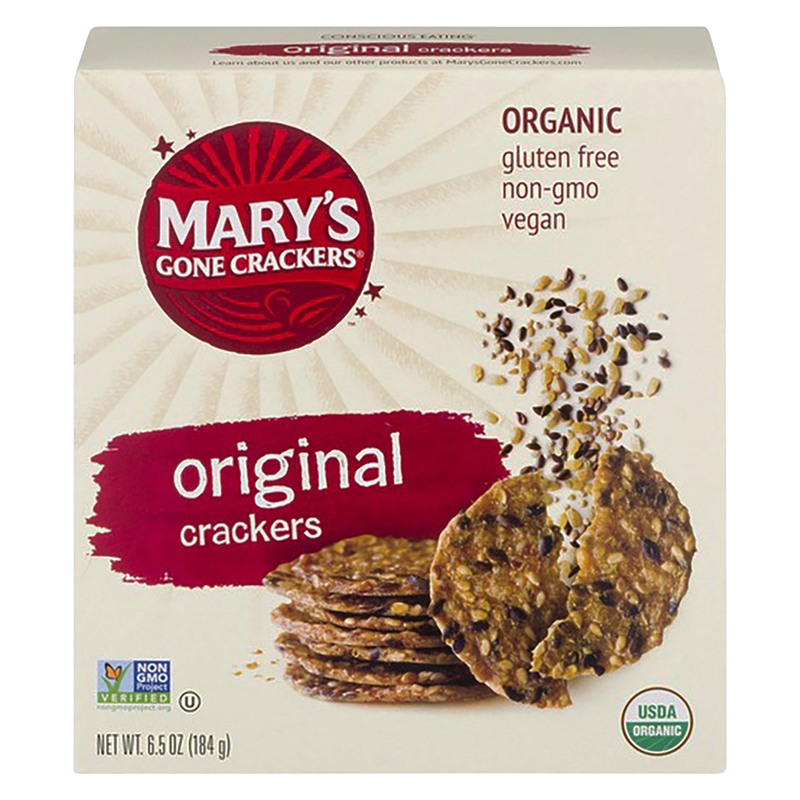 Mary's Gone Crackers Original Organic Crackers 6.5oz