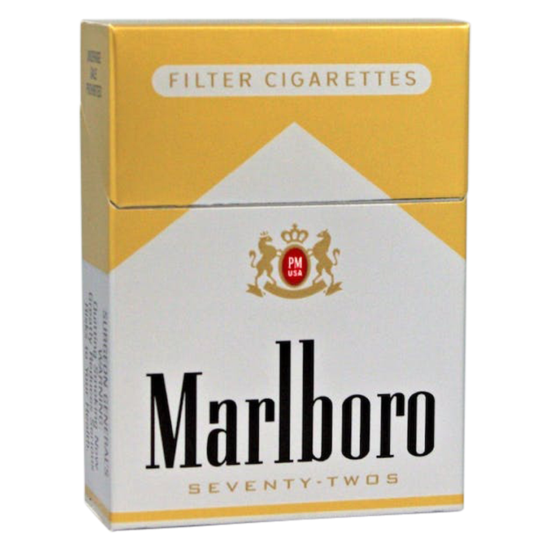 Marlboro 72's Gold Cigarettes 20ct Box 1pk