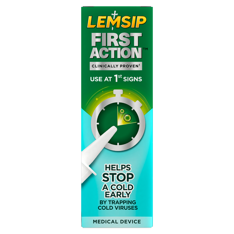 Lemsip Cold & Flu First Action Spray, 20ml
