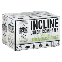 Incline The Legend Lemongrass Cider 6pk 12oz