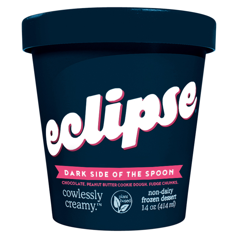 Eclipse Dark Side of the Spoon (Peanut Butter Fudge) Non-Dairy Frozen Dessert 14oz