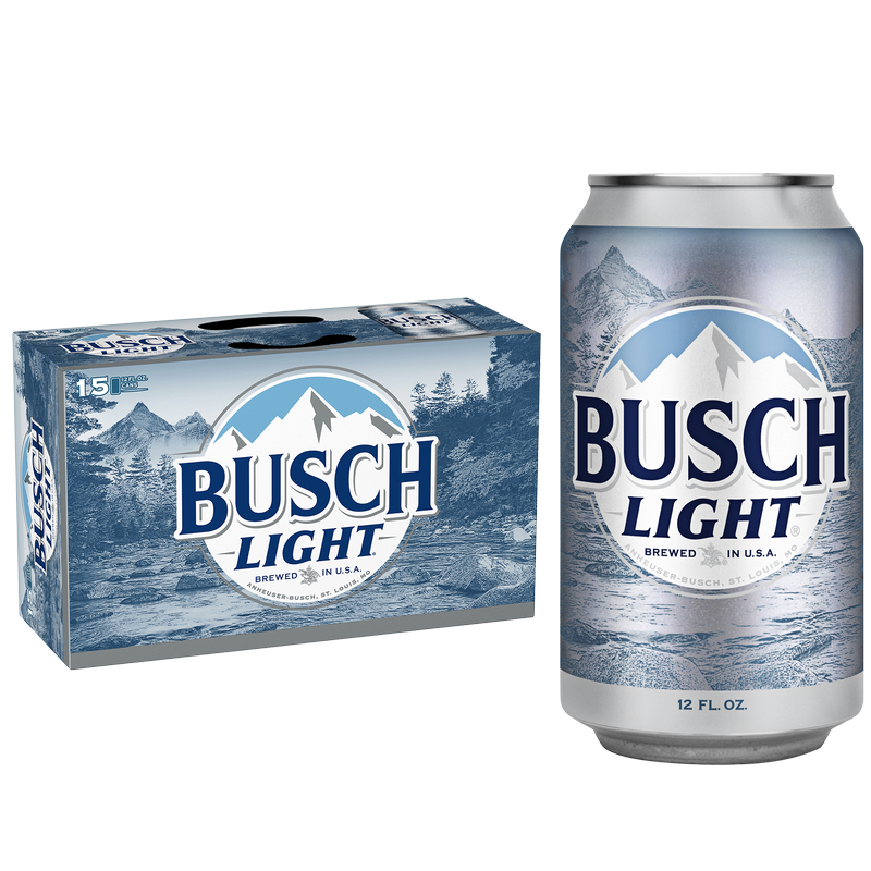 Busch Light 15pk 12oz Can 4.1% ABV