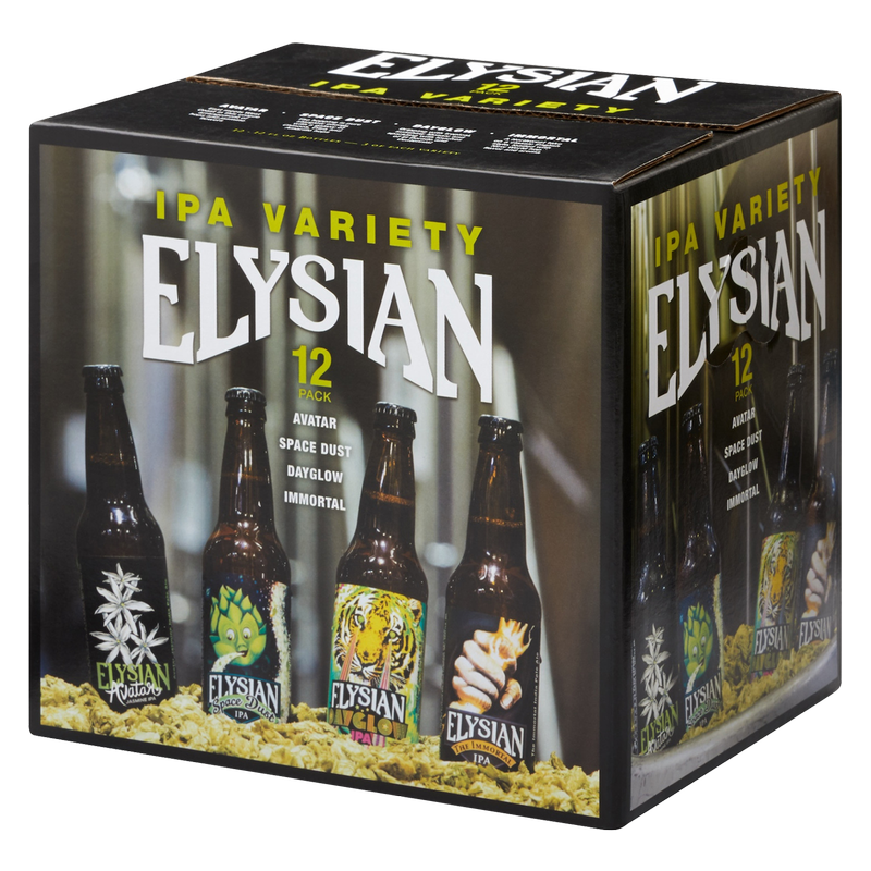 Elysian Brewing IPA Variety Pack 12pk 12oz Btl Alcohol fast delivery