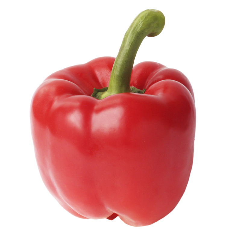 Red Bell Pepper, 1pcs