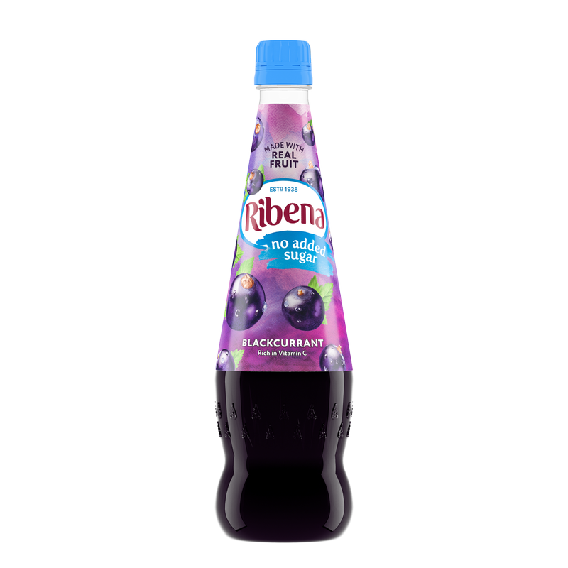 Ribena Blackcurrant Squash No Added Sugar, 850ml