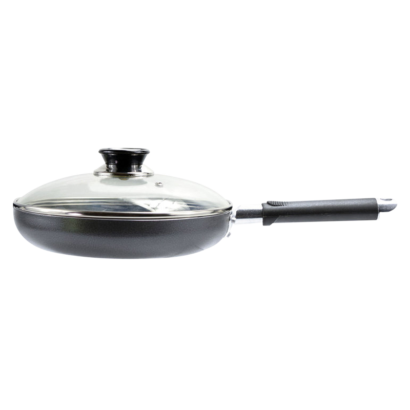 Euro-Home Frying Pan with Glass Lid 4.5qt