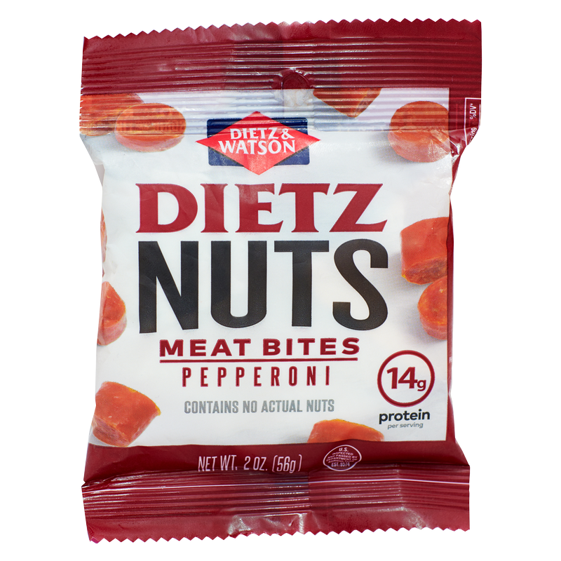 Dietz & Watson Dietz Nuts Pepperoni Bites 2oz