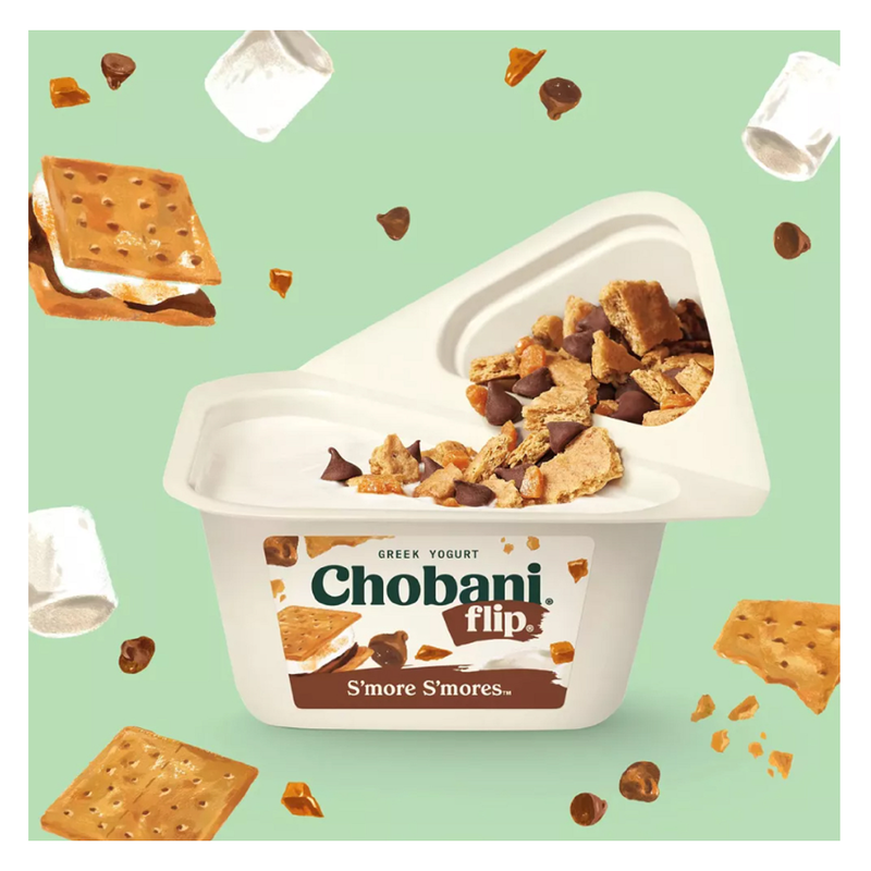 Chobani Flip S'mores Greek Yogurt 4.5oz Grocery fast delivery by