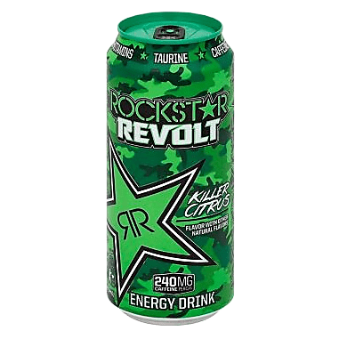 Rockstar Revolt Citrus Energy 16oz