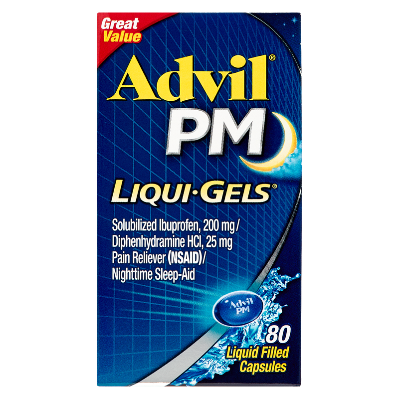 Advil PM Liqui-Gels 80ct