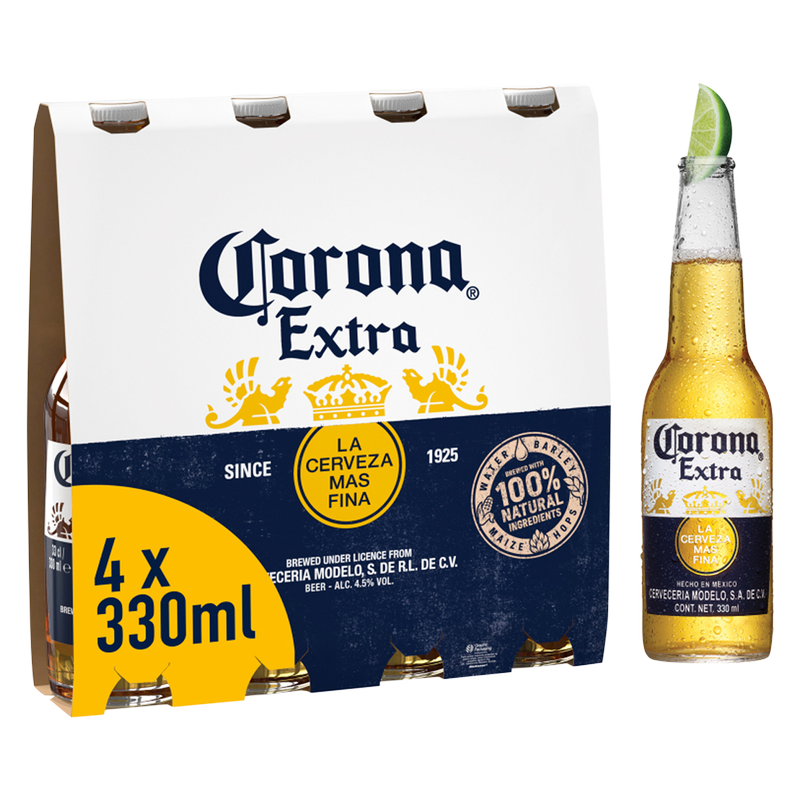 Corona Beer, 4 x 330ml