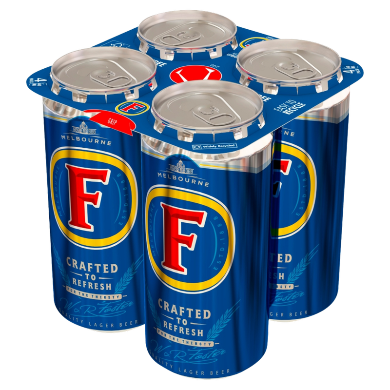 Foster's Lager Beer, 4 x 440ml