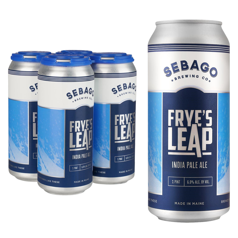 Sebago Brewing Frye's Leap IPA 4pk 16oz Can 6% ABV