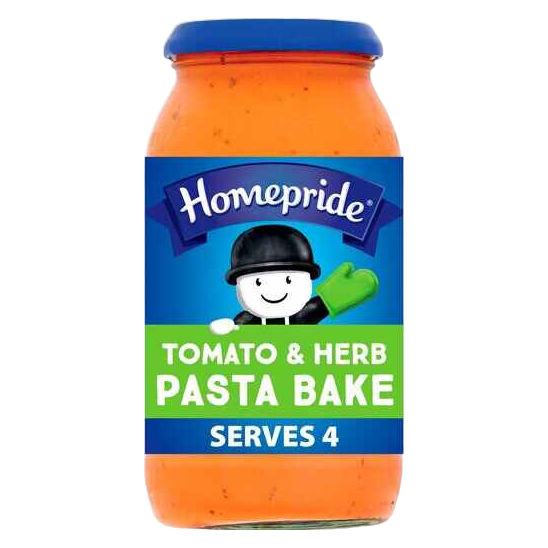 Homepride Pasta Bake Creamy Tomato & Herb, 485g
