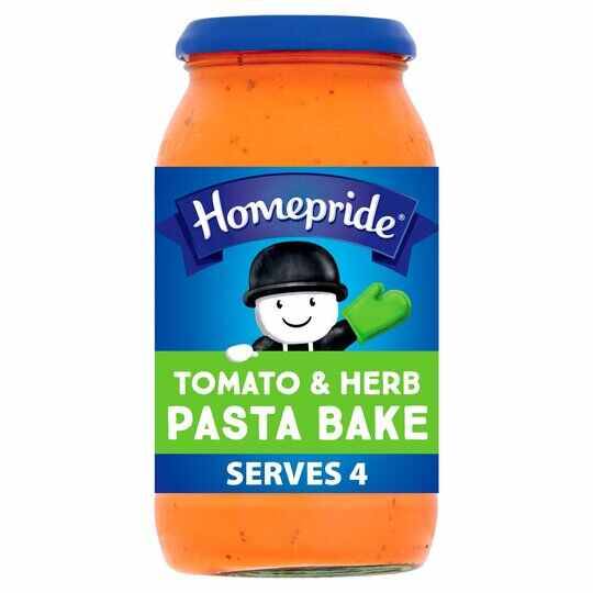 Homepride Pasta Bake Creamy Tomato & Herb, 485g