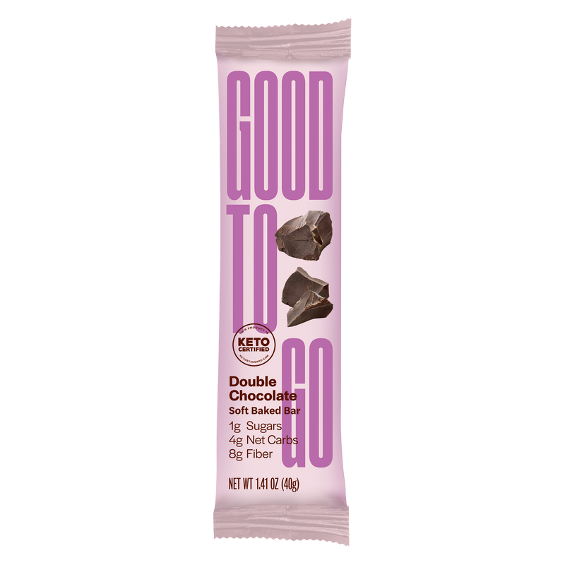 Good to Go Keto Double Chocolate Snack Bar 1.41oz