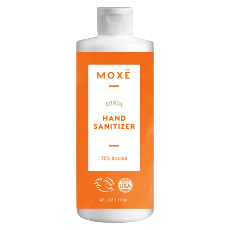 Moxe Citrus Hand Sanitizer 4oz