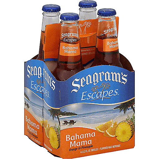Seagram's Escapes Bahama Mama 4pk 11.2oz Btl