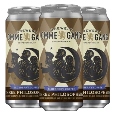 Ommegang 3 Philos Blueberry 4pk 16oz Cans 9.7% ABV