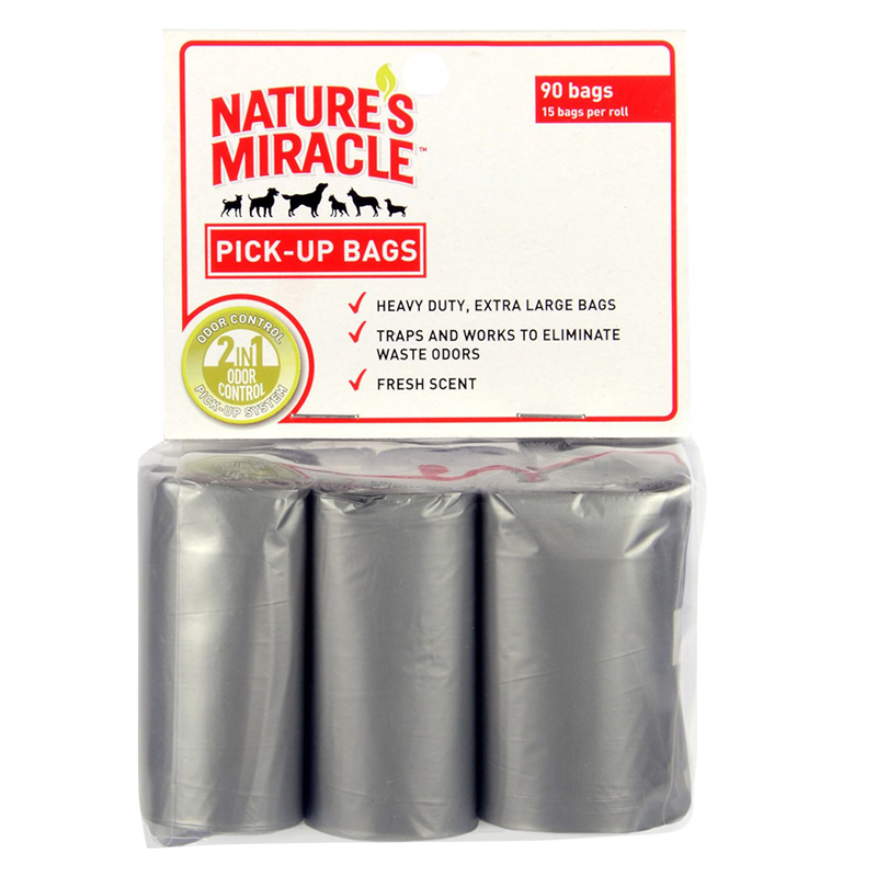 Nature's Miracle Advanced 6 Roll Refill Pick Up Bags 90ct