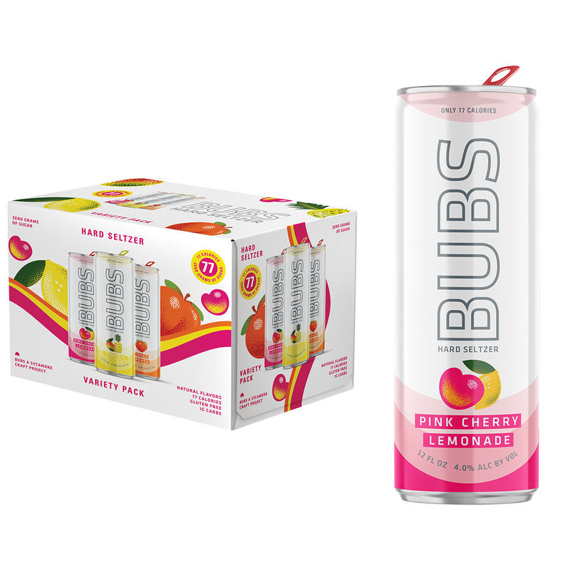 Sycamore BUBS Variety Seltzer 12pk 12oz Can 4.0% ABV