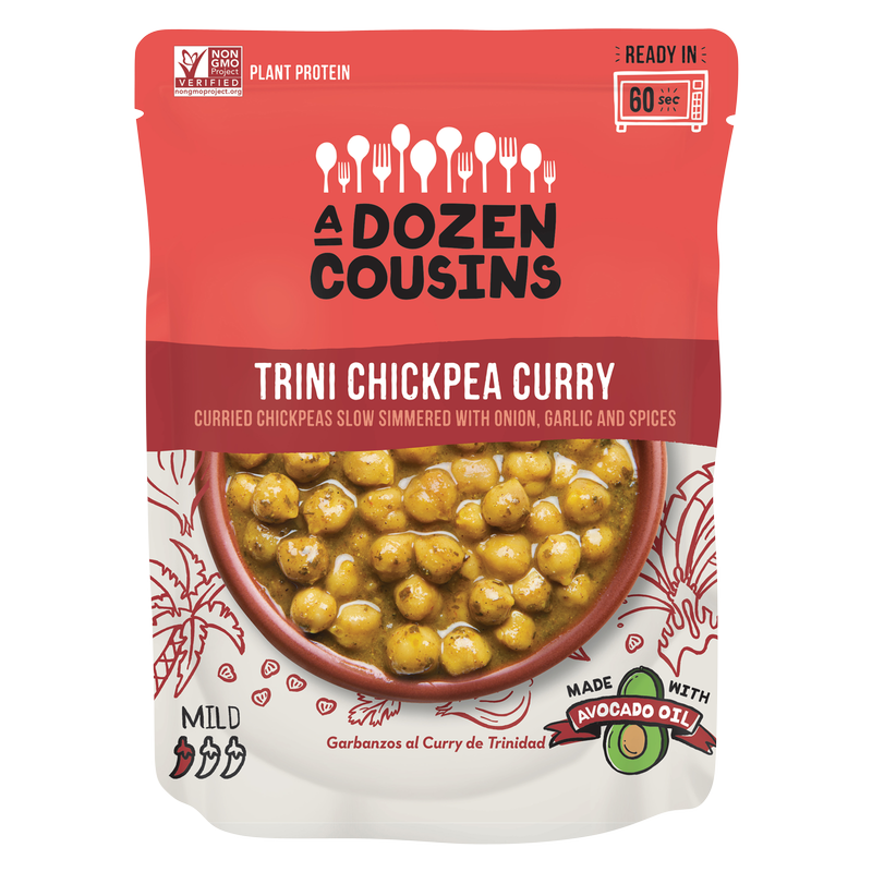 A Dozen Cousins Trini Chickpea Curry 10oz