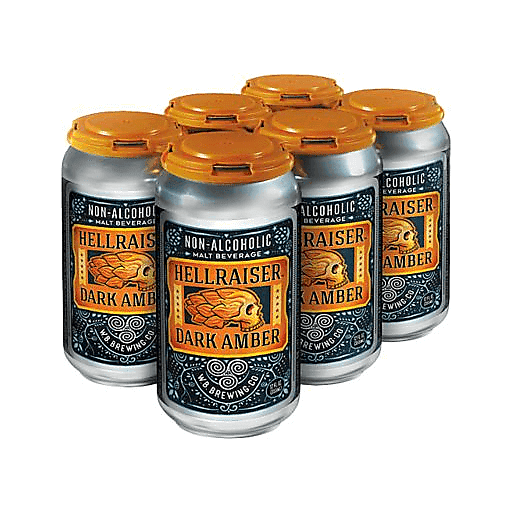 WellBeing Brewing Hellraiser Dark Amber Non-Alcoholic 6pk 12oz Can
