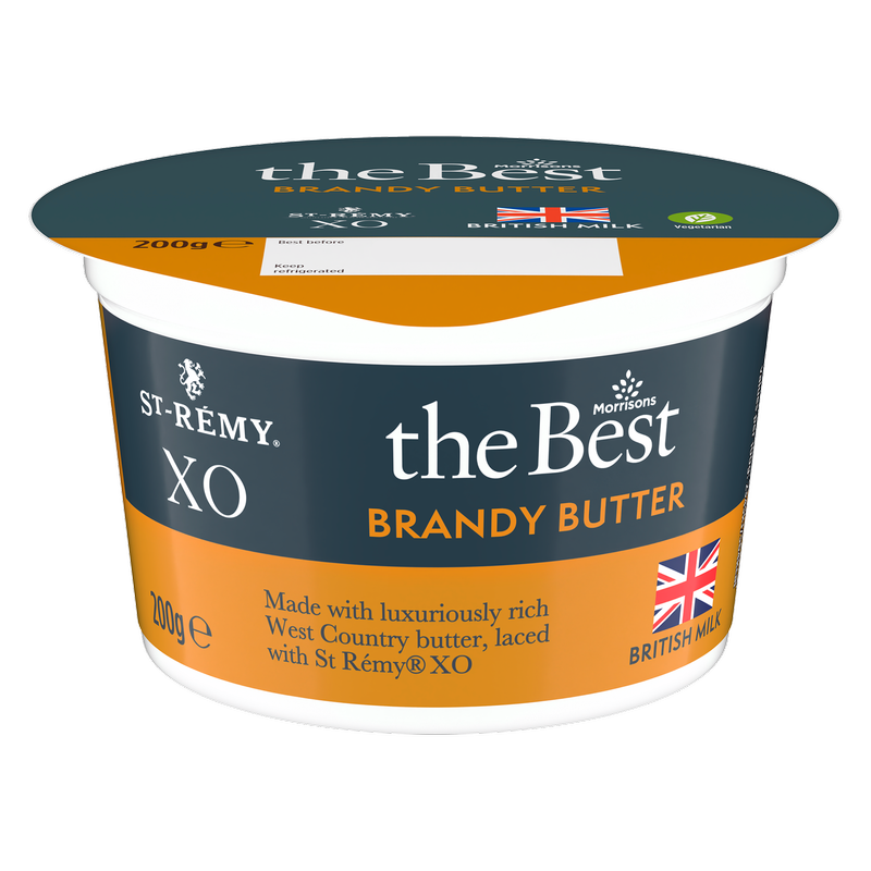 Morrisons The Best Brandy Butter With St Remy, 200g Eggs & Diary fast