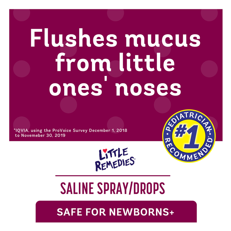 Little Remedies Saline Spray & Drops 0.5oz
