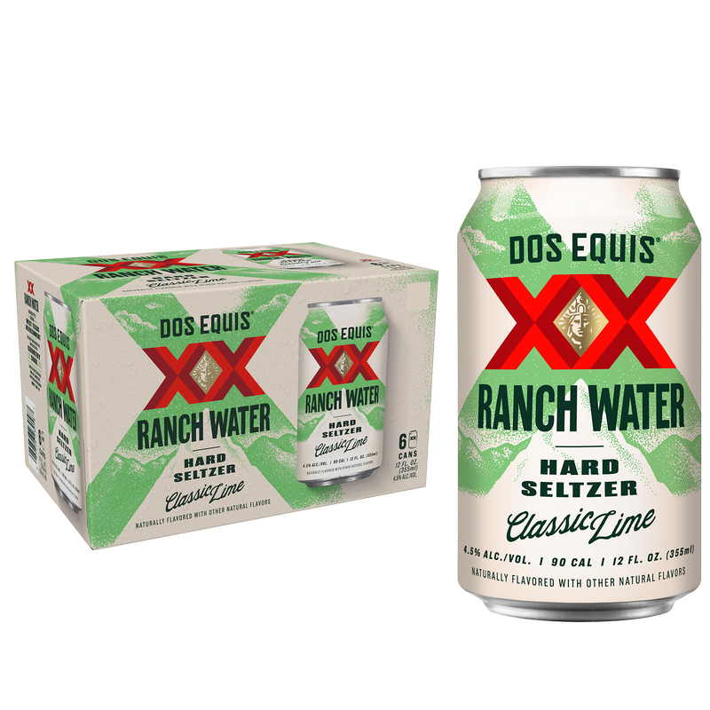 Dos Equis Ranch Water 6pk 12oz Can 4.5% ABV