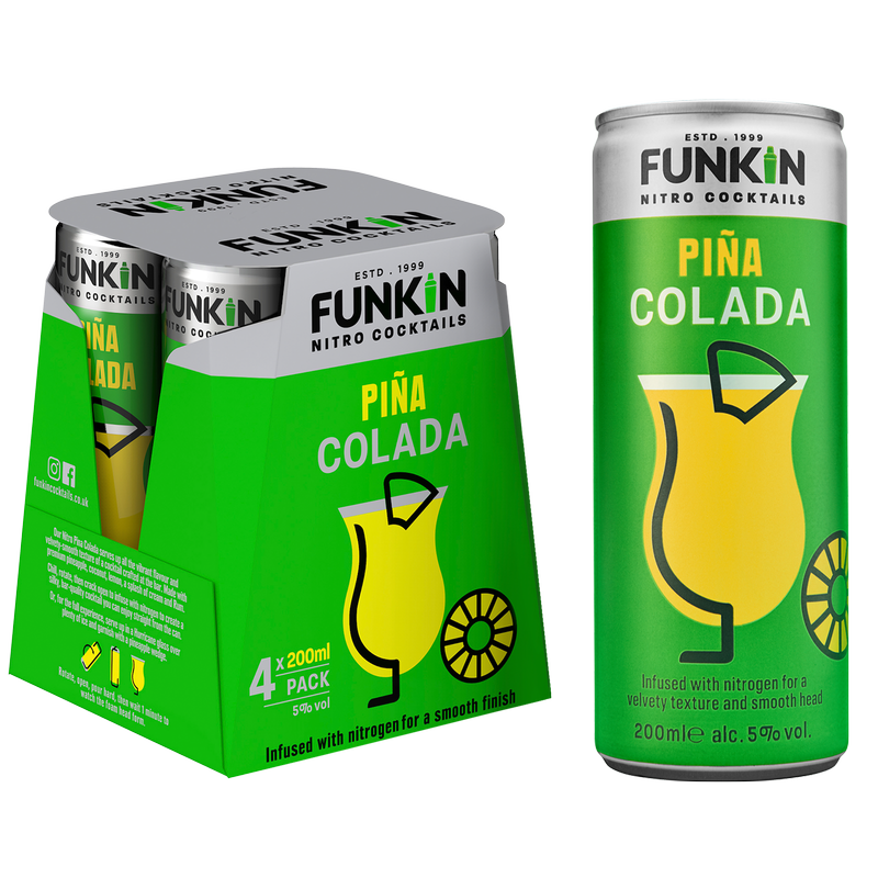 Funkin Pina Colada 4pk 200ml (10 Proof)